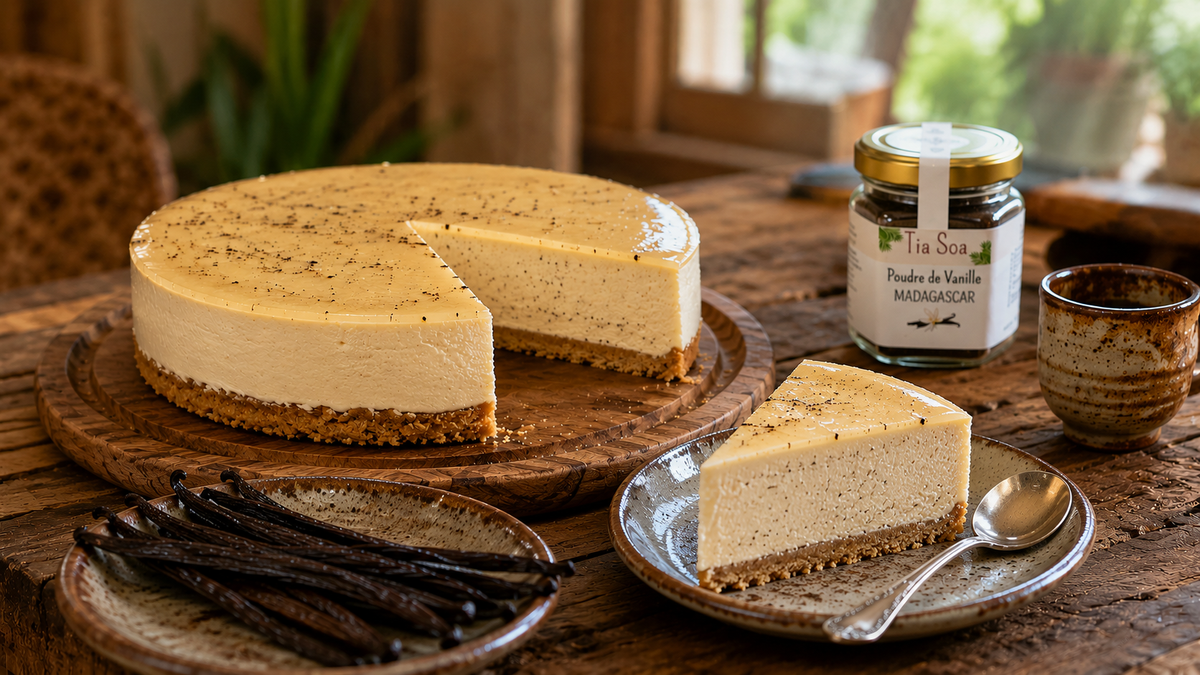 Cheesecake sans cuisson vanille : l'art du dessert de pâtissier à la maison