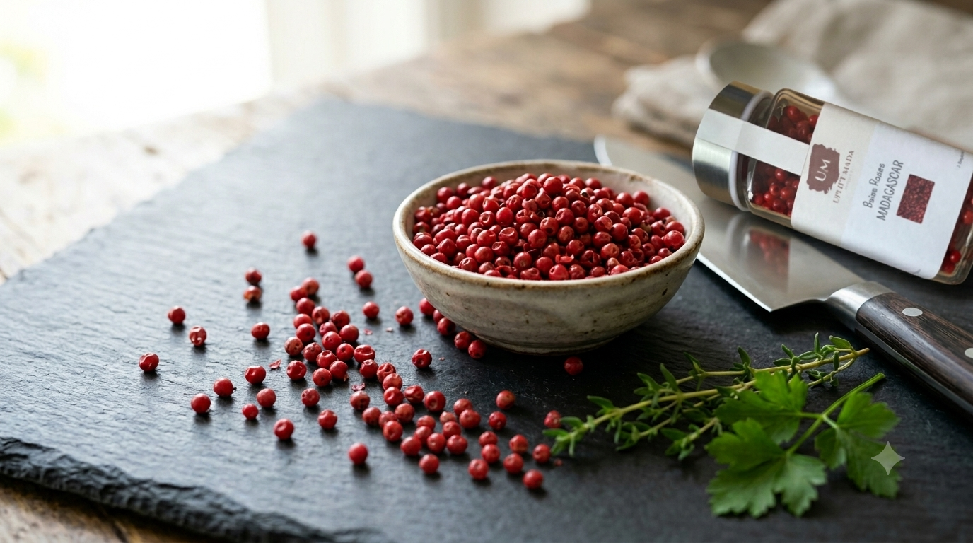 Baies Roses de Madagascar : L’Or Rouge de la Gastronomie Haut de Gamme