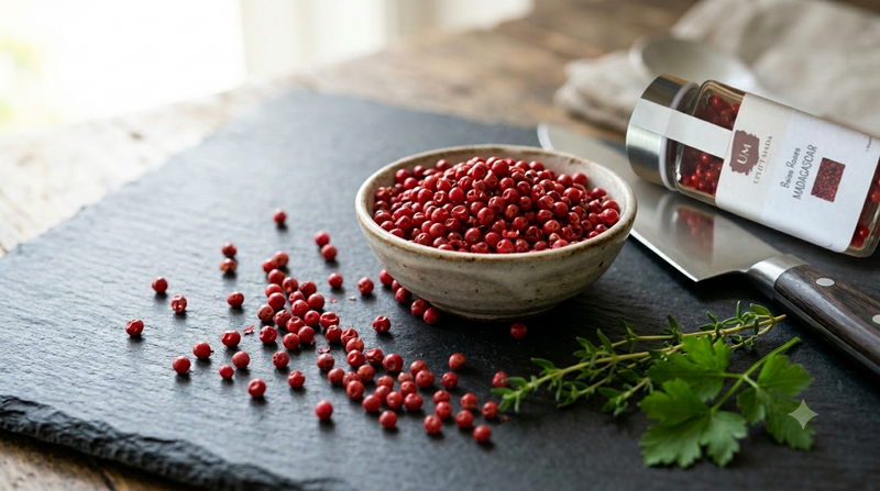 Baies Roses de Madagascar : L’Or Rouge de la Gastronomie Haut de Gamme