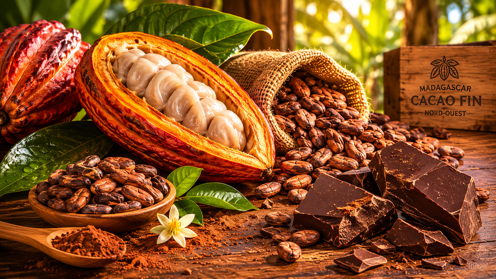 Cacao fin de Madagascar : trésor du Nord-Ouest