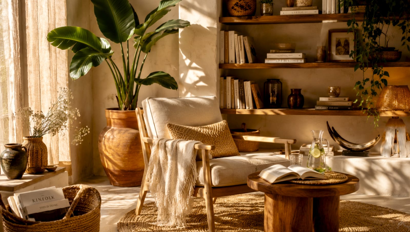 Coin lecture chaleureux : les secrets d’une décoration cocooning et écoresponsable