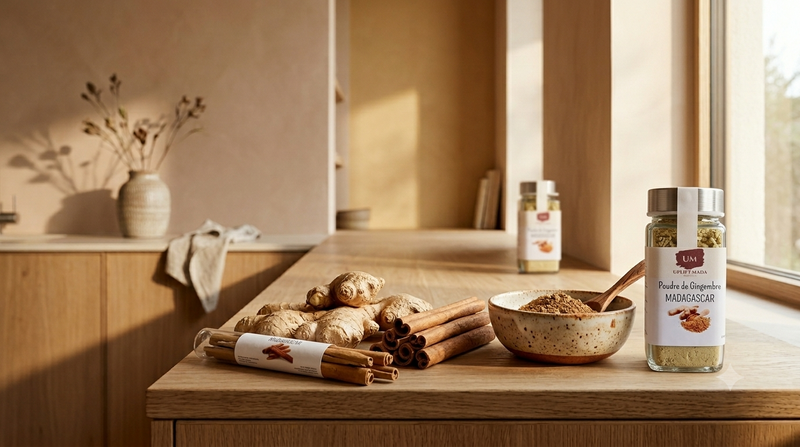 Gingembre et Cannelle de Madagascar : Duo Premium