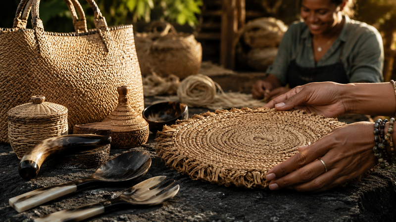 L'éco-luxe responsable : soutenir les artisans à travers ses achats