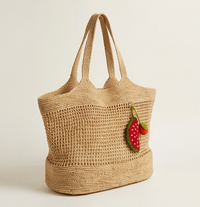 Sac Cabas en Raphia Naturel