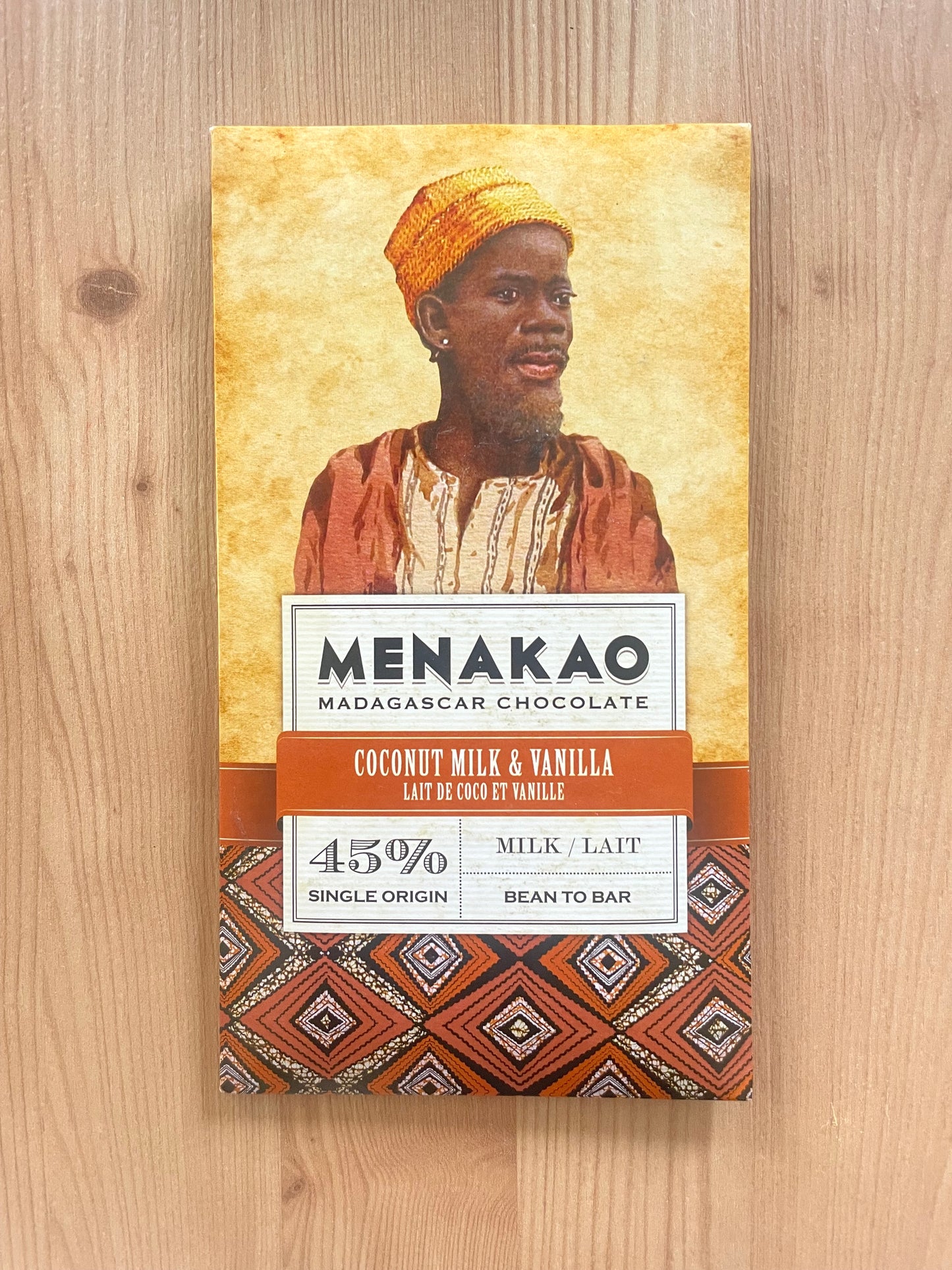 MENAKAO - Lait de coco et Vanille - 75g