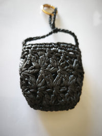 Bijou de sac en raphia naturel - Porte-clés artisanal | Modèle G