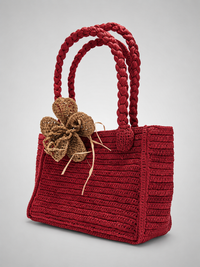 Petit Panier en Raphia model A