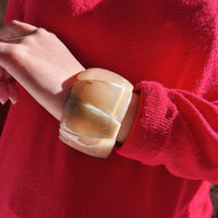 Bracelet en corne de zébu - modèle C