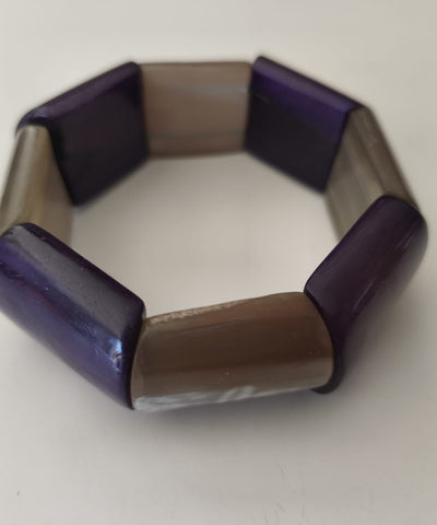 Bracelet en corne de zébu - modèle J