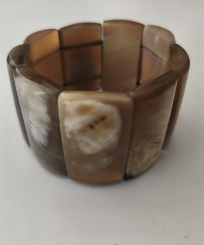 Bracelet en corne de zébu - modèle H