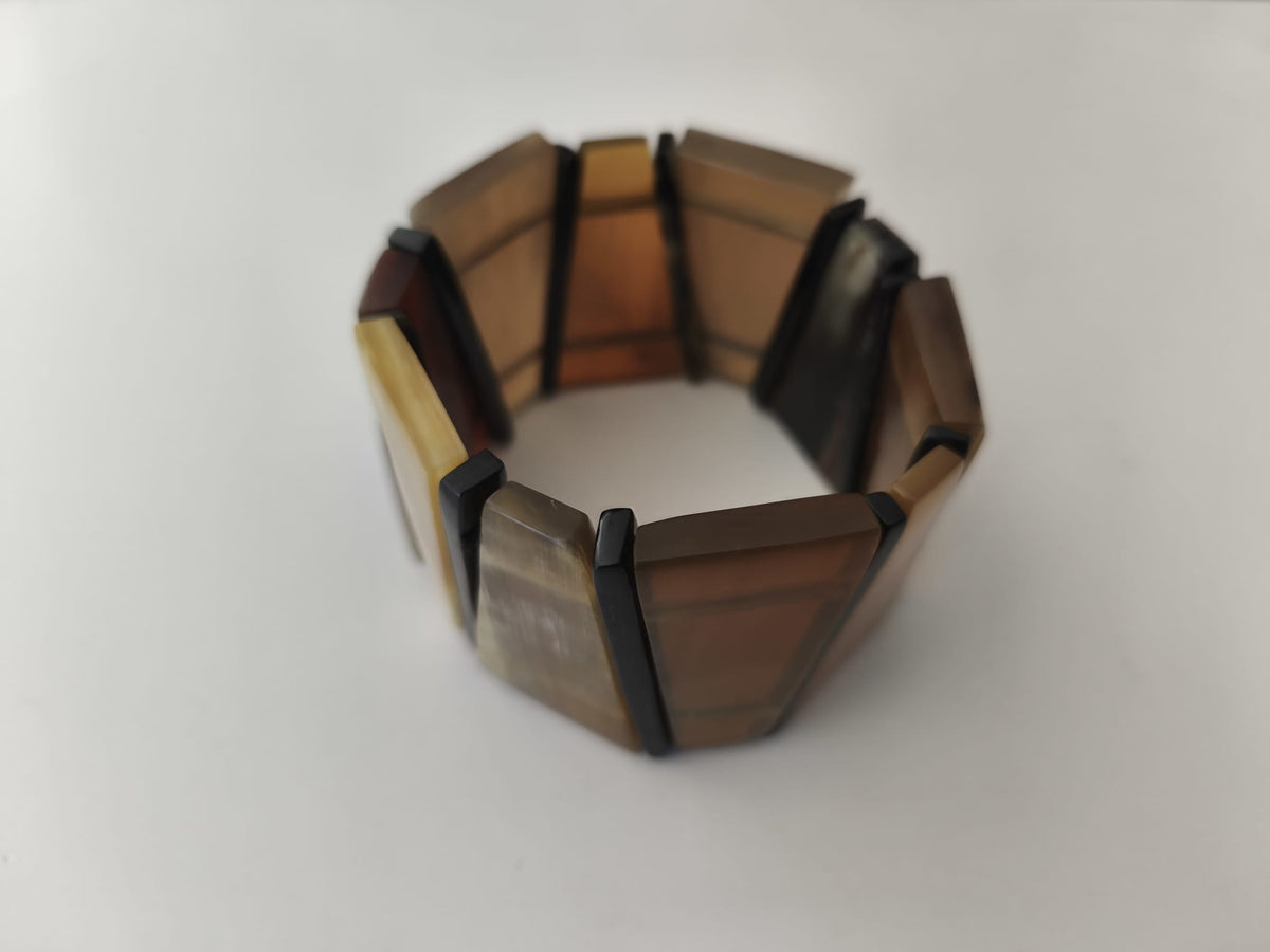 Bracelet en corne de zébu - modèle G