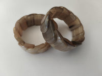 Bracelet en corne de zébu - modèle E