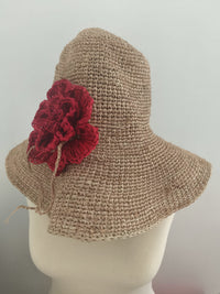 Chapeau Capeline Souple - Raphia Naturel