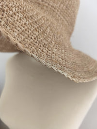 Chapeau Capeline Souple - Raphia Naturel