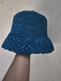 Chapeau Cloche - Raphia Naturel Model B