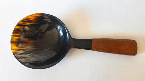 Pelle à Riz en Corne de Zébu | Artisanat d'Exception - modèle B