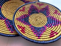 Déco murale en sisal - série de 3