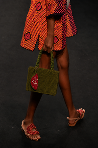 Petit Panier en Raphia model B