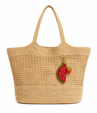 Sac Cabas en Raphia Naturel