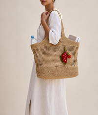 Sac Cabas en Raphia Naturel