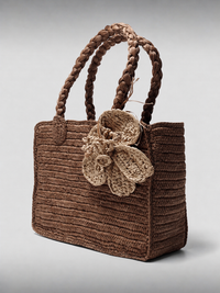 Petit Panier en Raphia model C