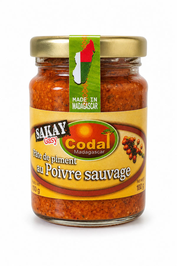 Pâte de piment rouge - Au poivre sauvage