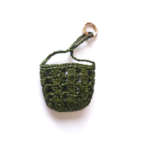 Bijoux de sac en raphia naturel - Porte-clés artisanal | Modèle G
