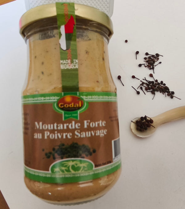 Moutarde forte au poivre sauvage de Madagascar