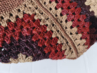 Sac Patchwork – Raphia & Cuir de Zébu
