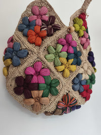 Sac Cabas en Raphia Naturel - modèle B