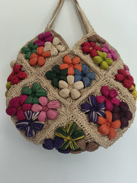 Sac Cabas en Raphia Naturel - modèle B