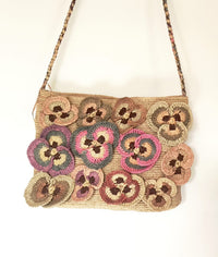 Sac Bandoulière en Raphia Naturel