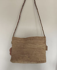 Sac Bandoulière en Raphia Naturel