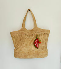 Sac Cabas en Raphia Naturel