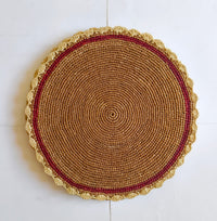 Set de Table en Raphia Naturel | Artisanat de Madagascar